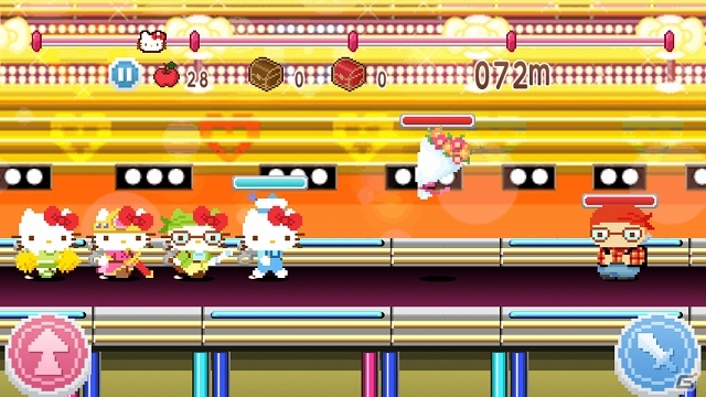 iOS/Android「ハローキティ Run!Run!Run!」限定キャラクターが獲得できる「ひみつのきらきらロード」イベントが開始の画像1