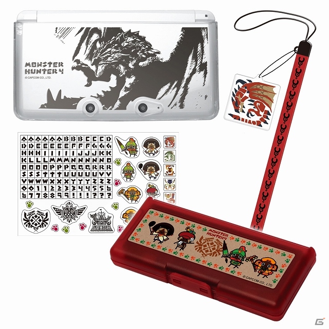 3DS「モンスターハンター4」リオレウスの甲殻をイメージしたTシャツやアクセサリーセットなどの最新グッズを紹介の画像10