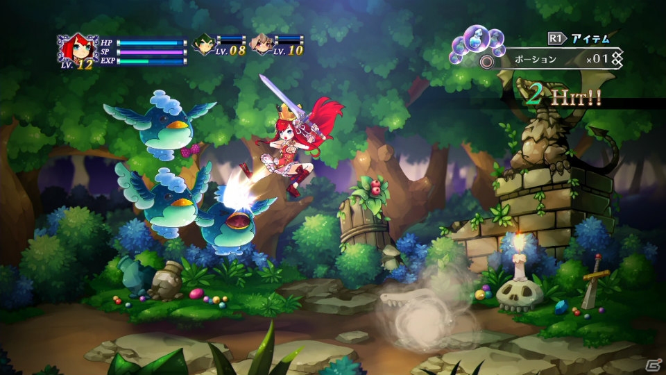 PS3「アルカディアスの戦姫」が9月26日に発売―“一姫当千の戦姫”が剣を手に駆ける横スクロールのアクションRPGの画像28