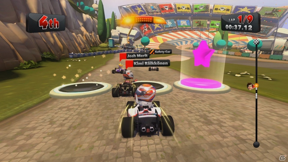 Wii U「F1 RACE STARS POWERED UP EDITION」初のプロモーション映像やGame Padで確認できるマップ画面が公開の画像5