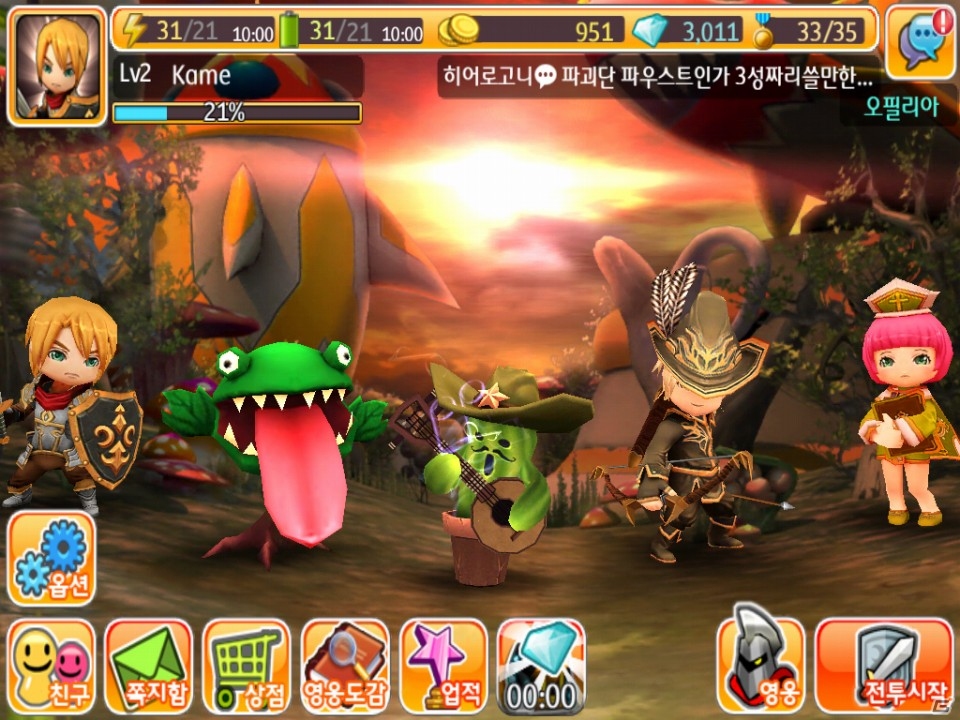 ゲームオン、スマートフォン向け3DRPG「HELLO HERO」の日本独占ライセンス契約を締結―調印式にてゲームシステムやサービス開始時期を発表の画像21