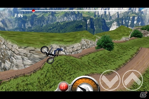 インフォコム 海外で人気のバイクレーシングゲームアプリ Trial Xtreme For Au をauスマートパス向けに配信開始の画像 ゲーム情報サイト Gamer