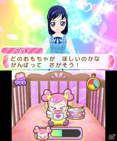 アニメのOP＆ED曲を使ったリズムゲームも楽しめる！3DS「ドキドキ！プリキュア なりきりライフ！」が8月1日に発売の画像14