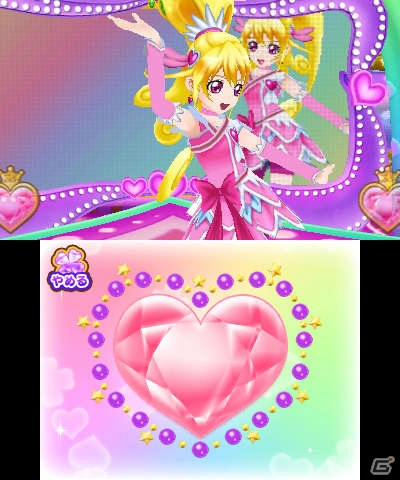 アニメのOP＆ED曲を使ったリズムゲームも楽しめる！3DS「ドキドキ！プリキュア なりきりライフ！」が8月1日に発売の画像3