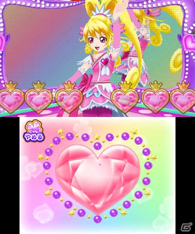 アニメのOP＆ED曲を使ったリズムゲームも楽しめる！3DS「ドキドキ！プリキュア なりきりライフ！」が8月1日に発売の画像4