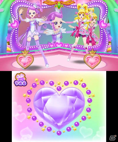 アニメのOP＆ED曲を使ったリズムゲームも楽しめる！3DS「ドキドキ！プリキュア なりきりライフ！」が8月1日に発売の画像5