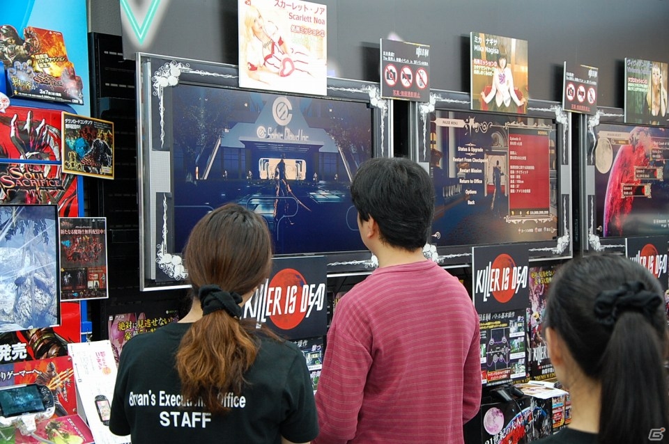 PS3/Xbox 360「KILLER IS DEAD」日本最速で処刑人を体験できる「完成披露Wイベントin 秋葉原」の模様をレポートの画像4