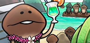 なめこはひと夏の夢を見る―iOS/Android「おさわり探偵 なめこ栽培キット Seasons：南国の夏」配信開始！の画像1