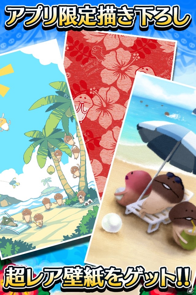 なめこはひと夏の夢を見る―iOS/Android「おさわり探偵 なめこ栽培キット Seasons：南国の夏」配信開始！の画像6