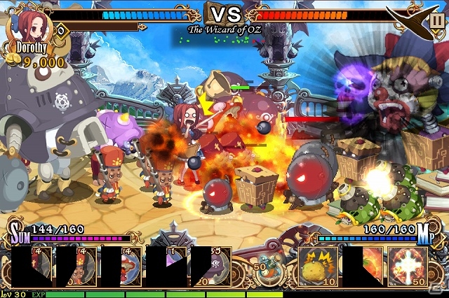 iOS/Android「オズ・ディフェンス」が配信開始―「オズの魔法使い」を題材にした2D横スクロールのディフェンスゲームの画像3