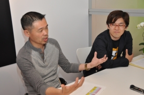 左から稲船敬二氏、早矢仕洋介氏