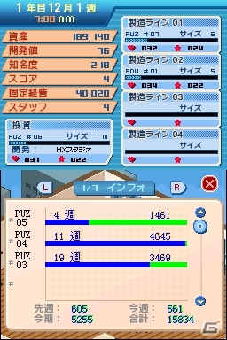 ビッグなゲーム会社を創るのはあなた！DSiウェア「パブリッシャー ドリーム」が配信開始の画像5