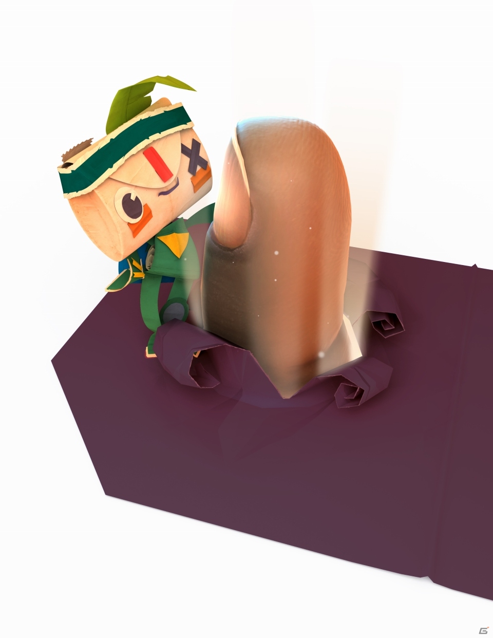 PS Vita「Tearaway ～はがれた世界の大冒険～」2013年に発売決定！触れて楽しむ紙の世界のアクションアドベンチャーが登場の画像10