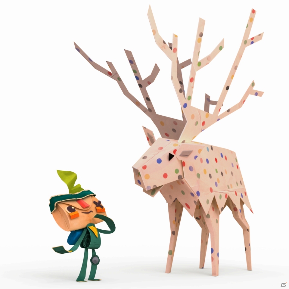 PS Vita「Tearaway ～はがれた世界の大冒険～」2013年に発売決定！触れて楽しむ紙の世界のアクションアドベンチャーが登場の画像25
