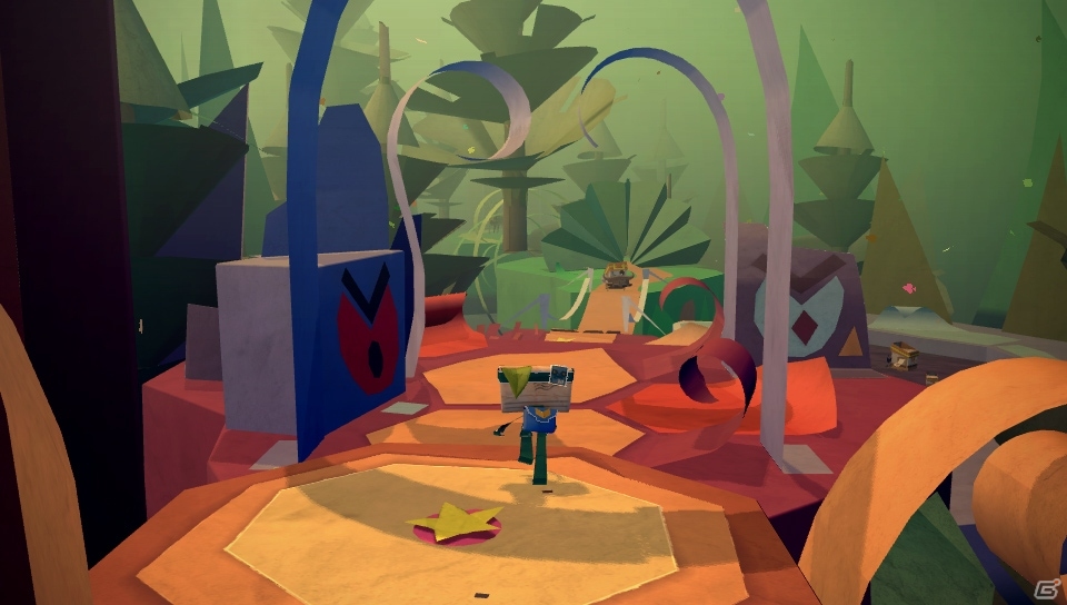 PS Vita「Tearaway ～はがれた世界の大冒険～」2013年に発売決定！触れて楽しむ紙の世界のアクションアドベンチャーが登場の画像4