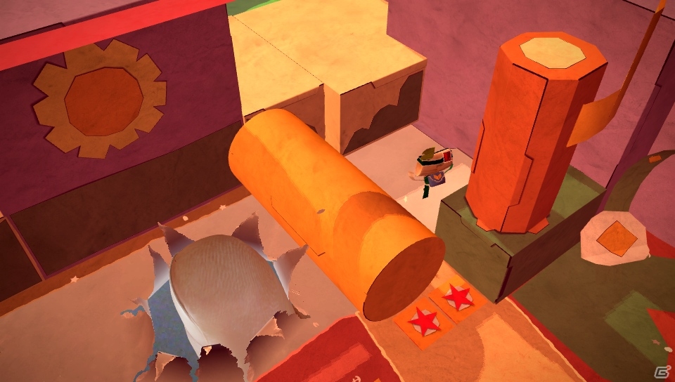PS Vita「Tearaway ～はがれた世界の大冒険～」2013年に発売決定！触れて楽しむ紙の世界のアクションアドベンチャーが登場の画像9