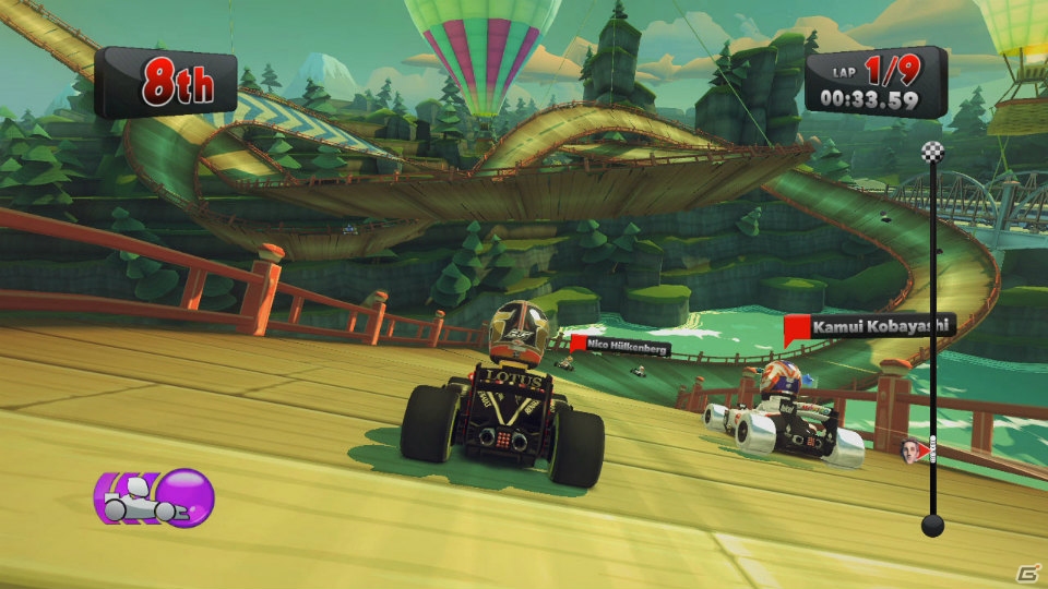 本日発売のWii U「F1 RACE STARS POWERED UP EDITION」から多彩なコースでのデッドヒートが楽しめる最新スクリーンショットを紹介の画像17