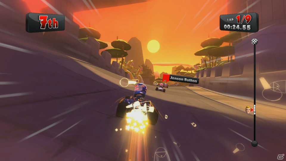 本日発売のWii U「F1 RACE STARS POWERED UP EDITION」から多彩なコースでのデッドヒートが楽しめる最新スクリーンショットを紹介の画像8
