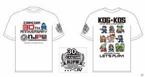 カプコン30周年を記念した新日本プロレスとのコラボTシャツが本日発売の画像3