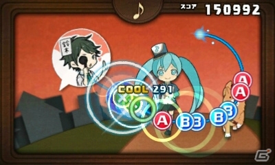 3DS「初音ミク Project mirai 2（仮）」タッチモードとボタンモードの遊び方をチェック！前作に引き続き登場の「ボーカルチェンジ」システムも紹介の画像10