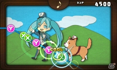 3DS「初音ミク Project mirai 2（仮）」タッチモードとボタンモードの遊び方をチェック！前作に引き続き登場の「ボーカルチェンジ」システムも紹介の画像11