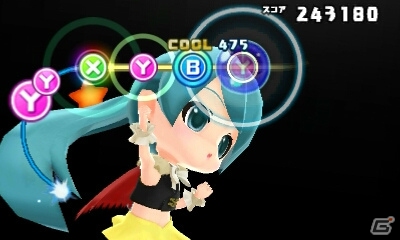 3DS「初音ミク Project mirai 2（仮）」タッチモードとボタンモードの遊び方をチェック！前作に引き続き登場の「ボーカルチェンジ」システムも紹介の画像12