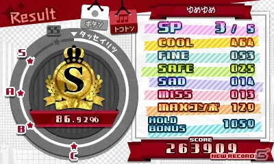 3DS「初音ミク Project mirai 2（仮）」タッチモードとボタンモードの遊び方をチェック！前作に引き続き登場の「ボーカルチェンジ」システムも紹介の画像13