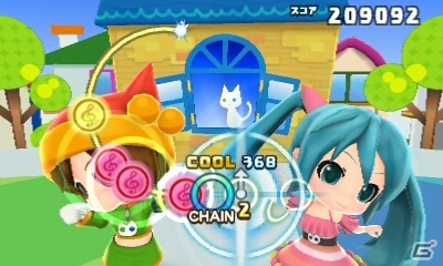 3DS「初音ミク Project mirai 2（仮）」タッチモードとボタンモードの遊び方をチェック！前作に引き続き登場の「ボーカルチェンジ」システムも紹介の画像2