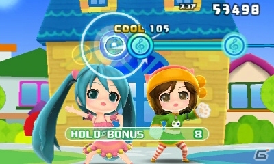 3DS「初音ミク Project mirai 2（仮）」タッチモードとボタンモードの遊び方をチェック！前作に引き続き登場の「ボーカルチェンジ」システムも紹介の画像8