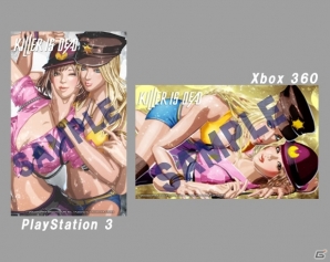 PS3/Xbox 360「KILLER IS DEAD」暑中見舞い風壁紙からオリジナル・サウンドトラックまで揃った店舗別の特典情報が公開にの画像6