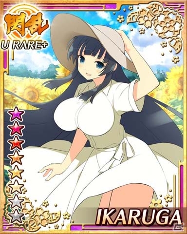 GREE「閃乱カグラ NewWave」会員数40万人突破記念！ボイスカード「斑鳩(太陽の花) UR」や「水着STEP UP スカウト」が登場の画像3