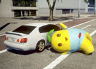 AC「ガンスリンガー ストラトス」新ステージ「千葉」が登場するバージョンアップを実施！「ふなっしー」との衝撃コラボレーションも