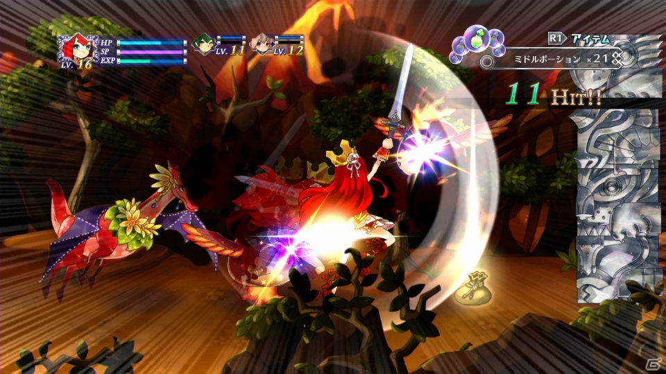 PS3「アルカディアスの戦姫」従者のラーツ、工芸師のユニとともに戦う戦闘モード「姫戦闘」を紹介！の画像17