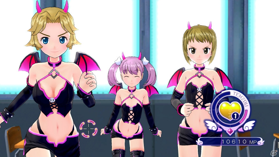 PS3「ぎゃる☆がん」新規DLCの最後はTV番組企画から生まれた「小悪魔セット」！よりどりみどりな小悪魔たちを堪能しようの画像2