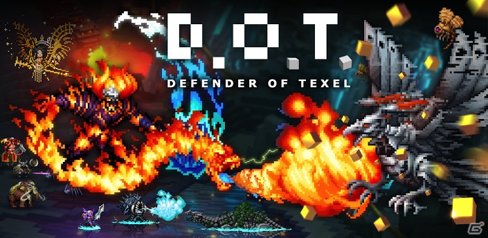 DeNA、世界23カ国でApp Store総合売上トップ20入りを果たしたRPG「D.O.T. Defender of Texel」の国内配信を決定！事前登録がスタートの画像1