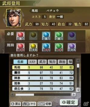 3DS版ならではの新要素を含む「信長の野望」＆「三國志」のゲーム内容を紹介！の画像33