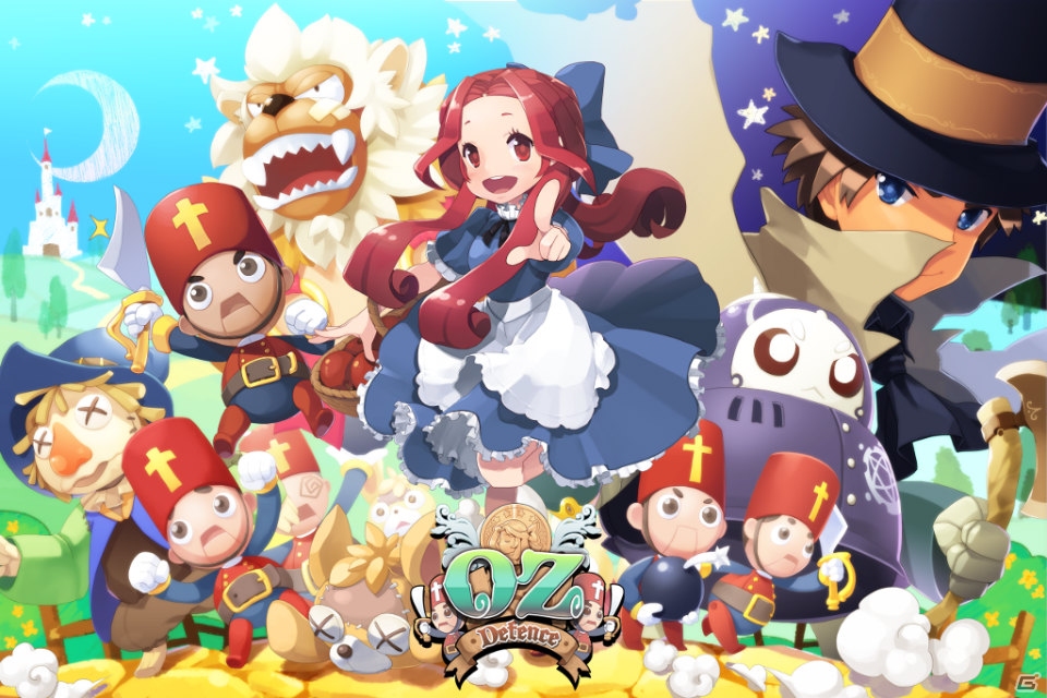韓国NHN、「オズ・ディフェンス」iOS版の無料配信を開始―100エメラルドをプレゼントするイベントも実施の画像1