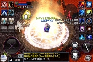 精密な2Dドットで描かれたファンタジー世界が味わえる！iOS/Android「LINE エルガード」がLINE GAMEにて正式サービス開始の画像3