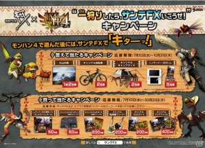 オリジナルポーチ付の限定パッケージが登場する3DS「モンスターハンター4」と目薬「サンテFXシリーズ」のコラボレーションがスタートの画像5