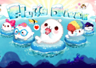 iOS/Android「LINE フラッフィー」がLINE GAMEに登場―アザラシのフラッフィーがお母さんを探す“ゆるふわ”ダイビングゲーム