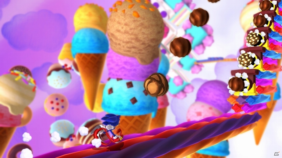 Wii U/3DS「ソニック ロストワールド」新しくなったステージの一部を紹介―ステージ攻略の幅を広げるカラーパワーの情報もお届けの画像24