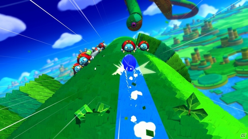 Wii U/3DS「ソニック ロストワールド」新しくなったステージの一部を紹介―ステージ攻略の幅を広げるカラーパワーの情報もお届けの画像43