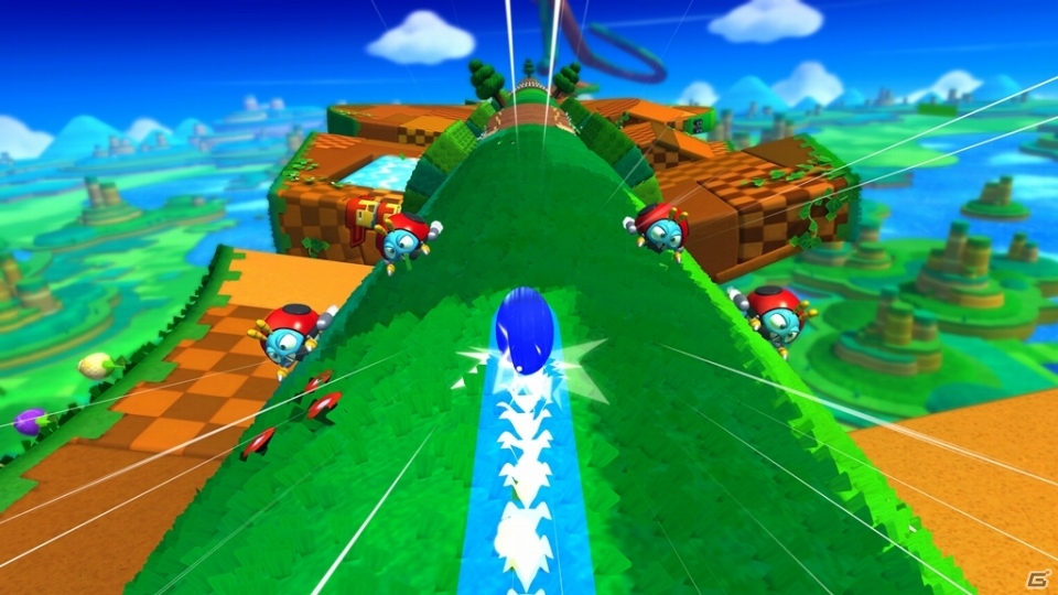 Wii U/3DS「ソニック ロストワールド」新しくなったステージの一部を紹介―ステージ攻略の幅を広げるカラーパワーの情報もお届けの画像44