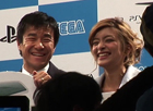 PS3/PS Vita「サカつく プロサッカークラブをつくろう！」中山さんとローラさんの和気藹々とした撮影風景が見れる「TVCMメイキング」が公開
