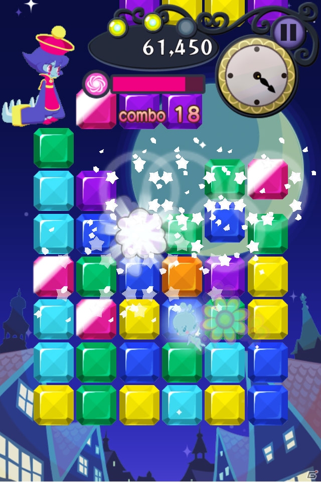 カプコン開発のアクションパズルゲーム「LINE DROP スピリットキャッチャー レイレイ」がLINE GAMEにてサービス開始の画像2