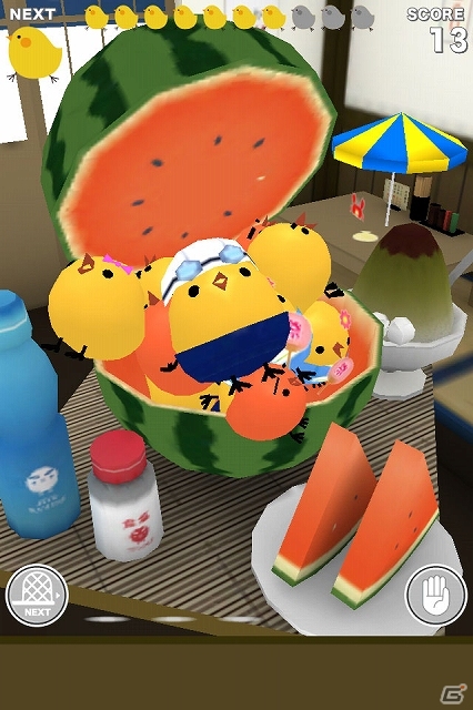 iOS/Android「もっと！ぴよ盛り」新ステージ「スイカ編」＆「たこ焼き編」登場！ぴよ盛りグッズの新商品が発売決定の画像3