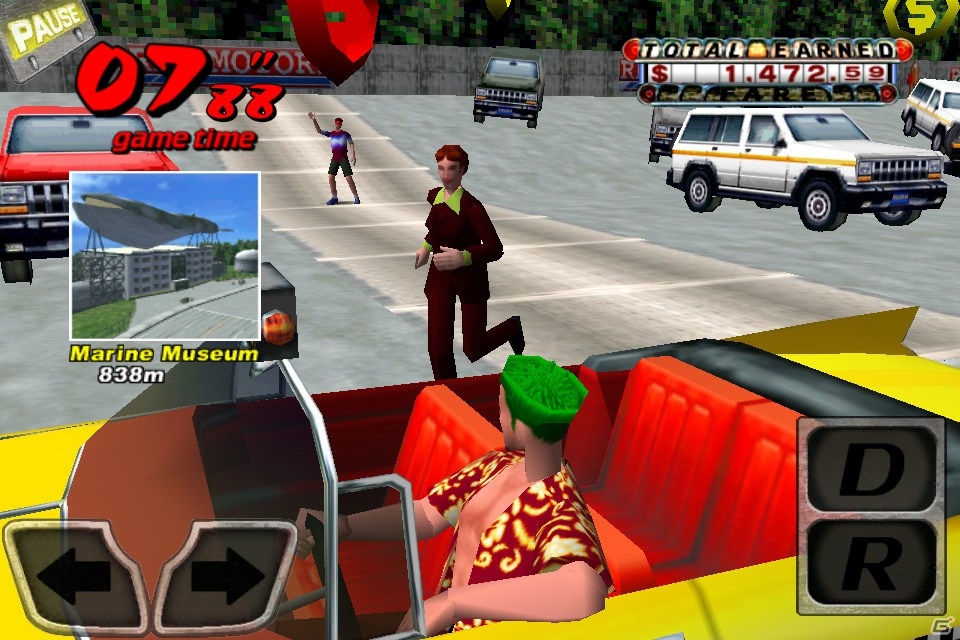 こんなTAXI乗りたくない！Android版「クレイジータクシー」が配信開始の画像6