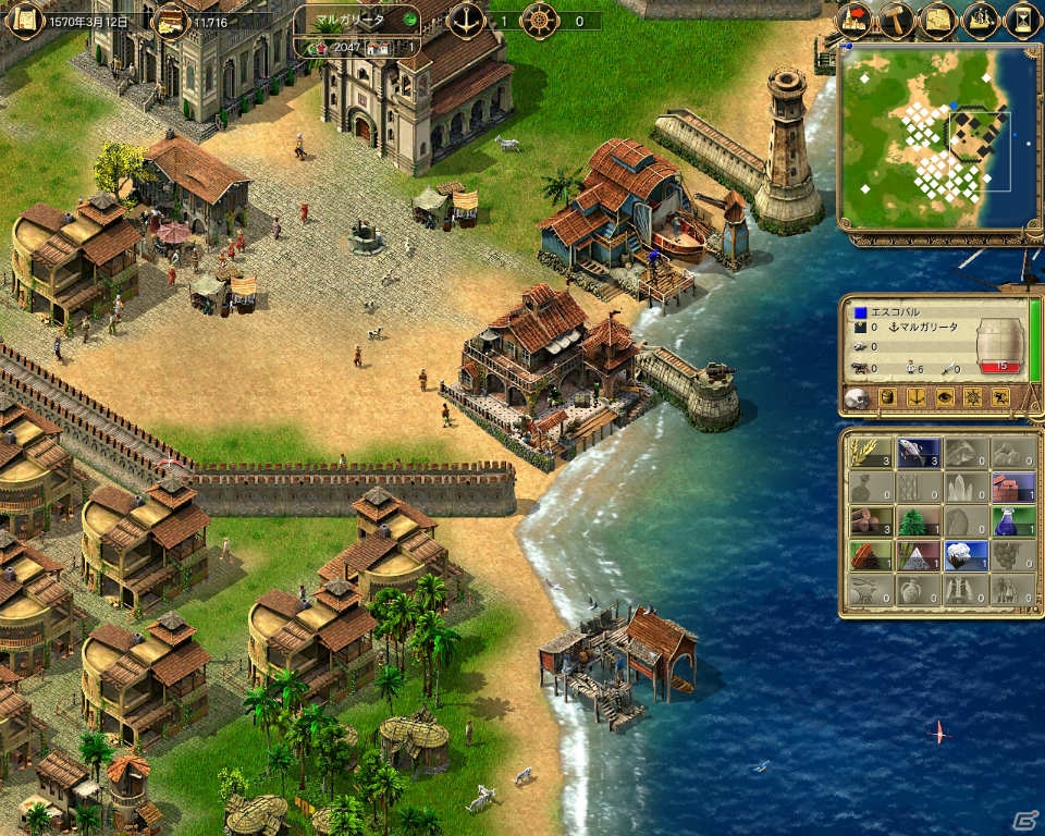 大航海時代のカリブ海を舞台とした交易シミュレーション「ポートロイヤル」3作品のPCダウンロード版が配信の画像11