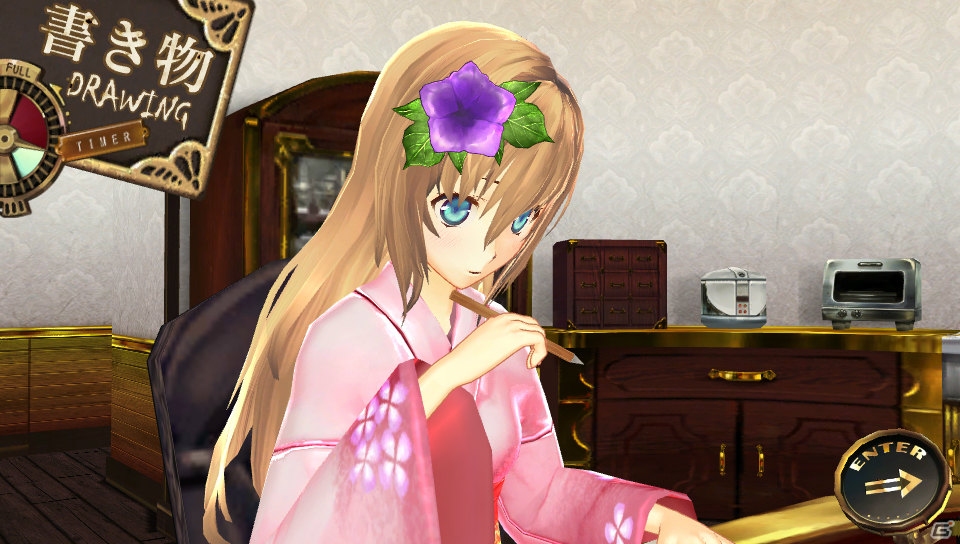 PS Vita「シェルノサージュ～失われた星へ捧ぐ詩～」夏にピッタリの浴衣姿が楽しめる7月の新コスチュームを紹介！「イオンTALK パックVol.7」の新要素もの画像3