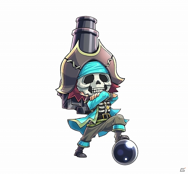 iOS/Android「ケリ姫スイーツ」大砲を背負った空のギャング「空賊」登場！期間限定「海賊船ステージ」が出現するサマーキャンペーンも開催の画像2